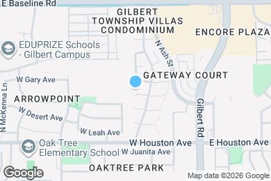 Map image of the property - 158 W Merrill Ct