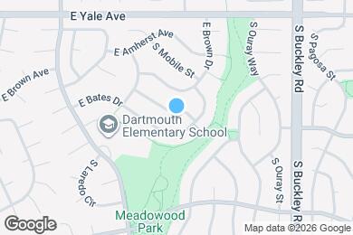 Map image of the property - 16384 E Brunswick Pl