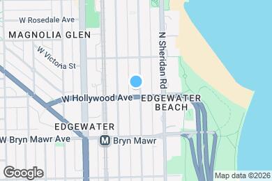 Map image of the property - 1040 Hollywood