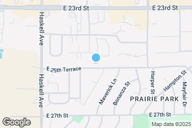 Map image of the property - 1320 E 25th Ter
