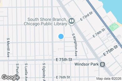 Map image of the property - 7350 S Phillips Ave