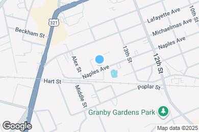 Map image of the property - 1408 Naples Ave