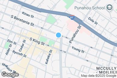 Map image of the property - 1314 Kalakaua Ave