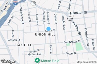 Map image of the property - 40 Aetna St