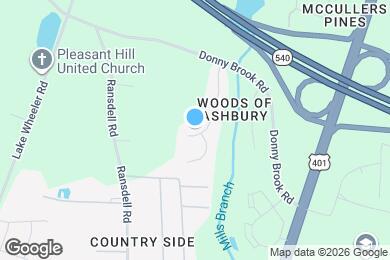 Map image of the property - 8900 Juaquin Ln