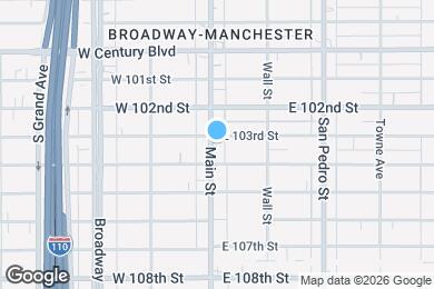 Map image of the property - 10306 S Main St