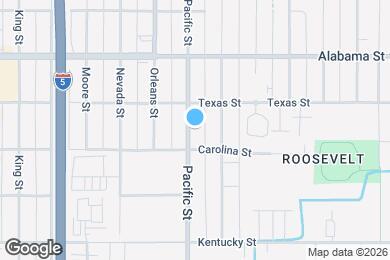 Map image of the property - 2318 Pacific St