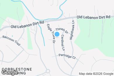 Map image of the property - 1617 Eagle Trace Dr