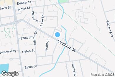 Map image of the property - 186 Marlboro St