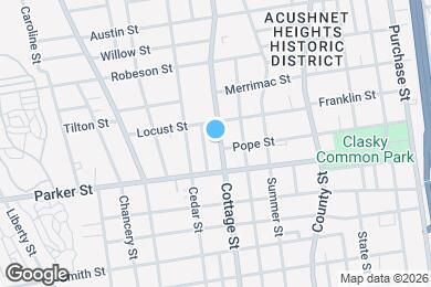 Map image of the property - 523 Cottage St