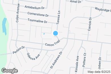 Map image of the property - 1720 Teresa Ln