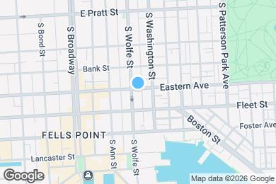 Map image of the property - 1911 Eastern Ave