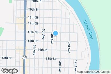 Map image of the property - 1514-1514 4th Ave