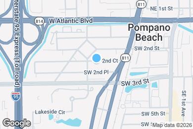 Map image of the property - 334 SW 2nd Ct