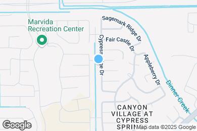 Map image of the property - 7627 Cypress Edge Dr