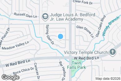 Map image of the property - 1212 Willow Glen Dr
