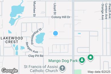 Map image of the property - 11512 Valencia Dr