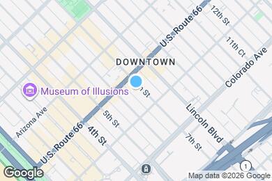 Map image of the property - 1422 - 1432 7th