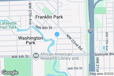 Map image of the property - 2401 NW 7th St