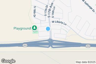Map image of the property - 1713 W Cottonwood Ln