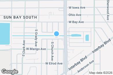 Map image of the property - 3813 W Elmwood Terrace