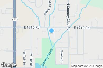Map image of the property - 1108 W Plato Rd