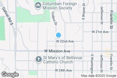 Map image of the property - 610 W 22nd Ave