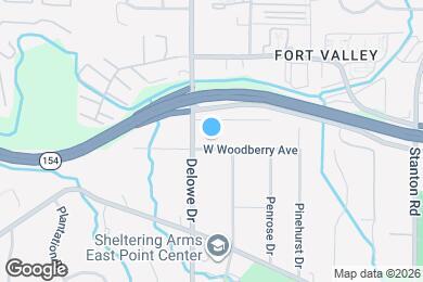 Map image of the property - 2079 W Woodberry Ave