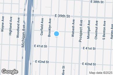 Map image of the property - 4032 Park Ave
