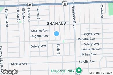 Map image of the property - 1225 Tangier St