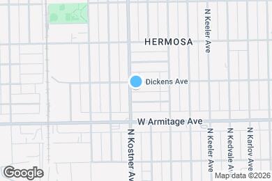 Map image of the property - 2049 N Kostner Ave