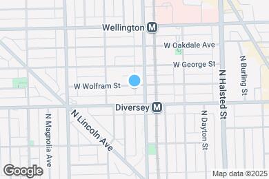 Map image of the property - 1015 W Wolfram St