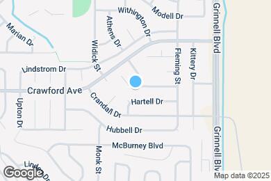 Map image of the property - 985 Harbourne St