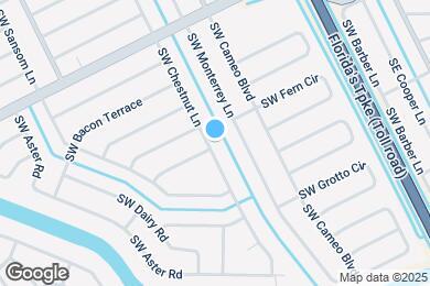 Map image of the property - 2537 SW Chestnut Ln