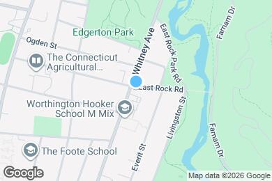 Map image of the property - 739 Whitney Ave