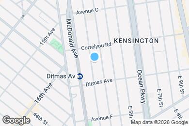 Map image of the property - 589 E 2nd St