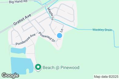 Map image of the property - 725 Oak Ln