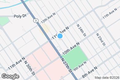 Map image of the property - 1032 N 26th St