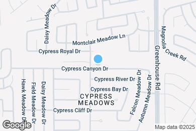 Map image of the property - 19342 Cypress Canyon Dr