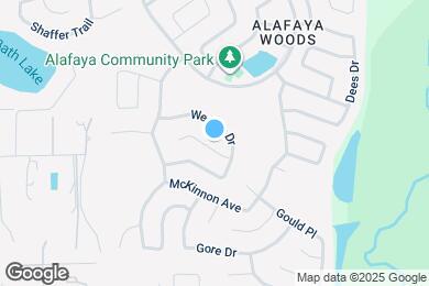 Map image of the property - 1005 Faircloth Ct