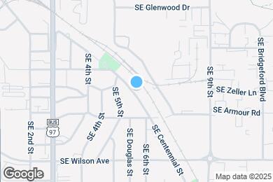 Map image of the property - 548 SE Centennial St