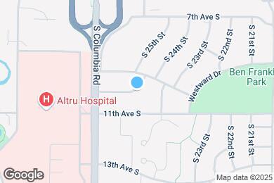 Map image of the property - 2503 Crescent Dr