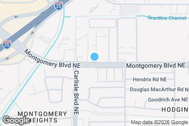 Map image of the property - 3825 Montgomery Blvd NE