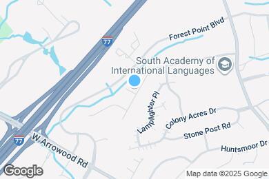 Map image of the property - 500 Fallingswood Ct