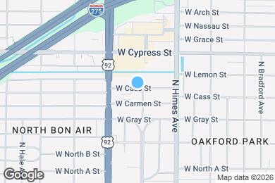 Map image of the property - 3702 W Cass St