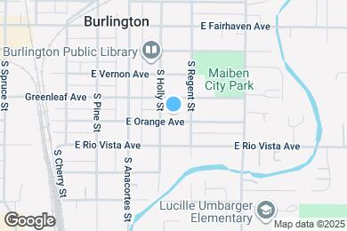 Map image of the property - 915 Orange St