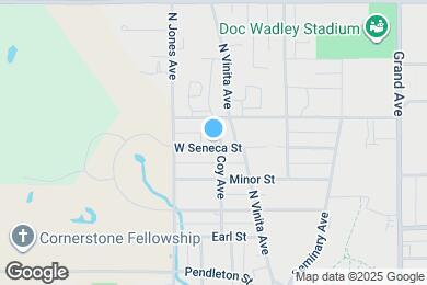 Map image of the property - 410 W Seneca St