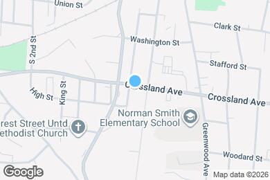 Map image of the property - 704 Crossland Ave