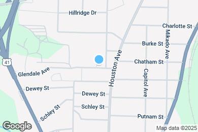 Map image of the property - 1225 Glendale Ave