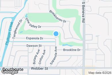 Map image of the property - 3399 Espanola Dr